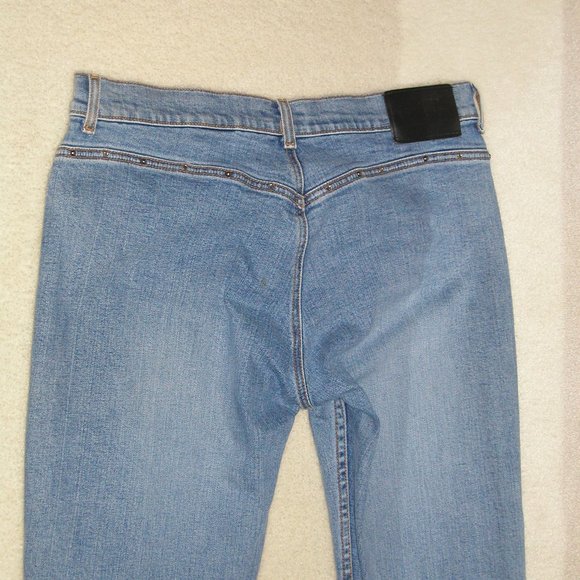 BB 2500 BeBe (S 6 Long) Distress Spandex   Denim (Boot Leg) - Picture 6 of 16